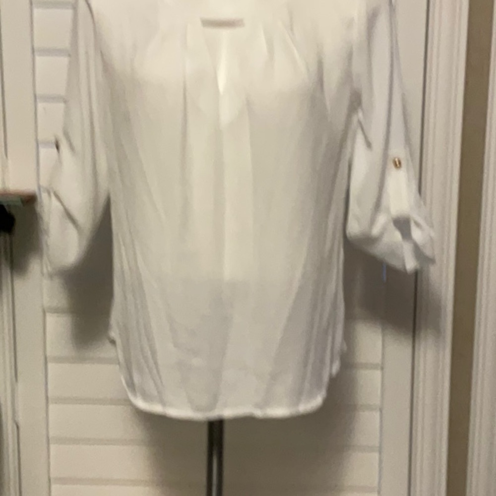 a'gaci Classic White Blouse